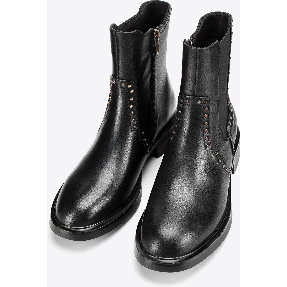 Elegante Chelsea-Boots mit Nieten