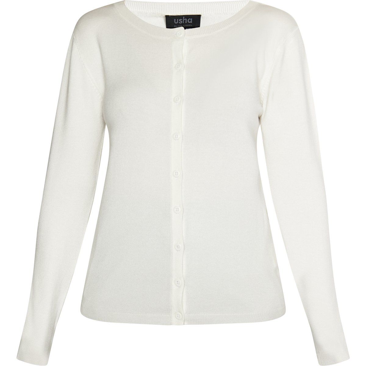 Schmal geschnittener Feinstrick-Cardigan