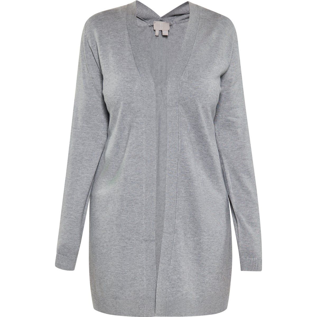 Feinstrick-Cardigan mit offener Front