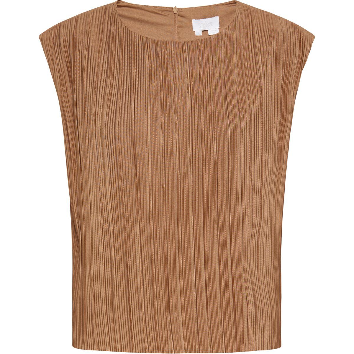 Elegante Plissee-Bluse mit Flügelärmeln