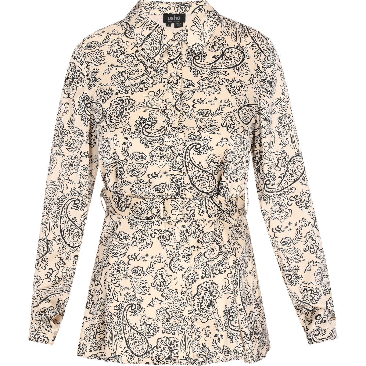 Bedrucktes Oberteil mit Paisleymuster