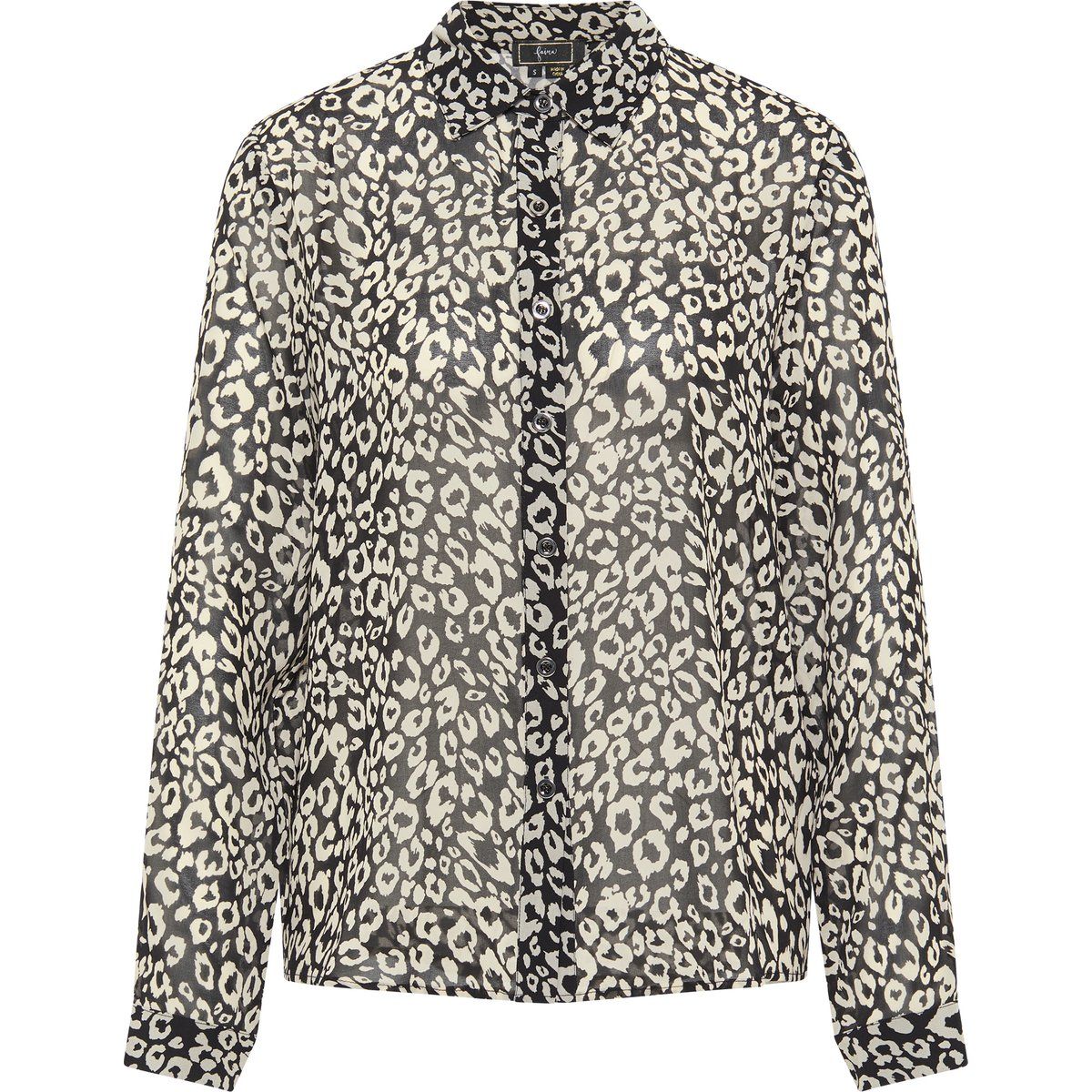 Bluse mit Leopardenmuster