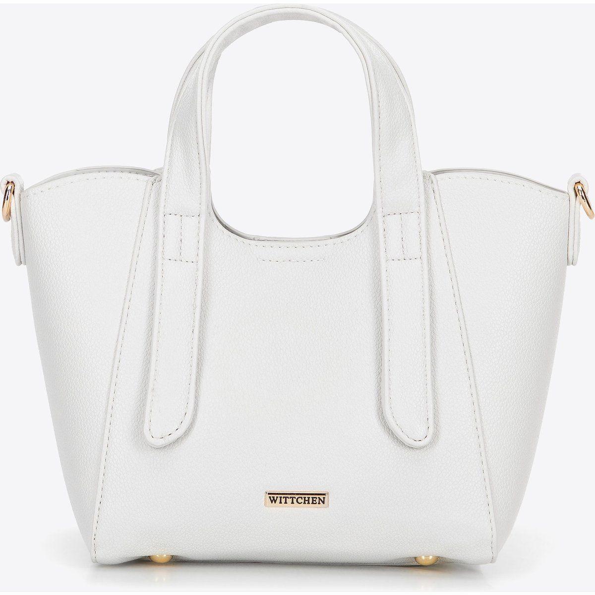 Minimalistische Tote Bag aus Kunstleder