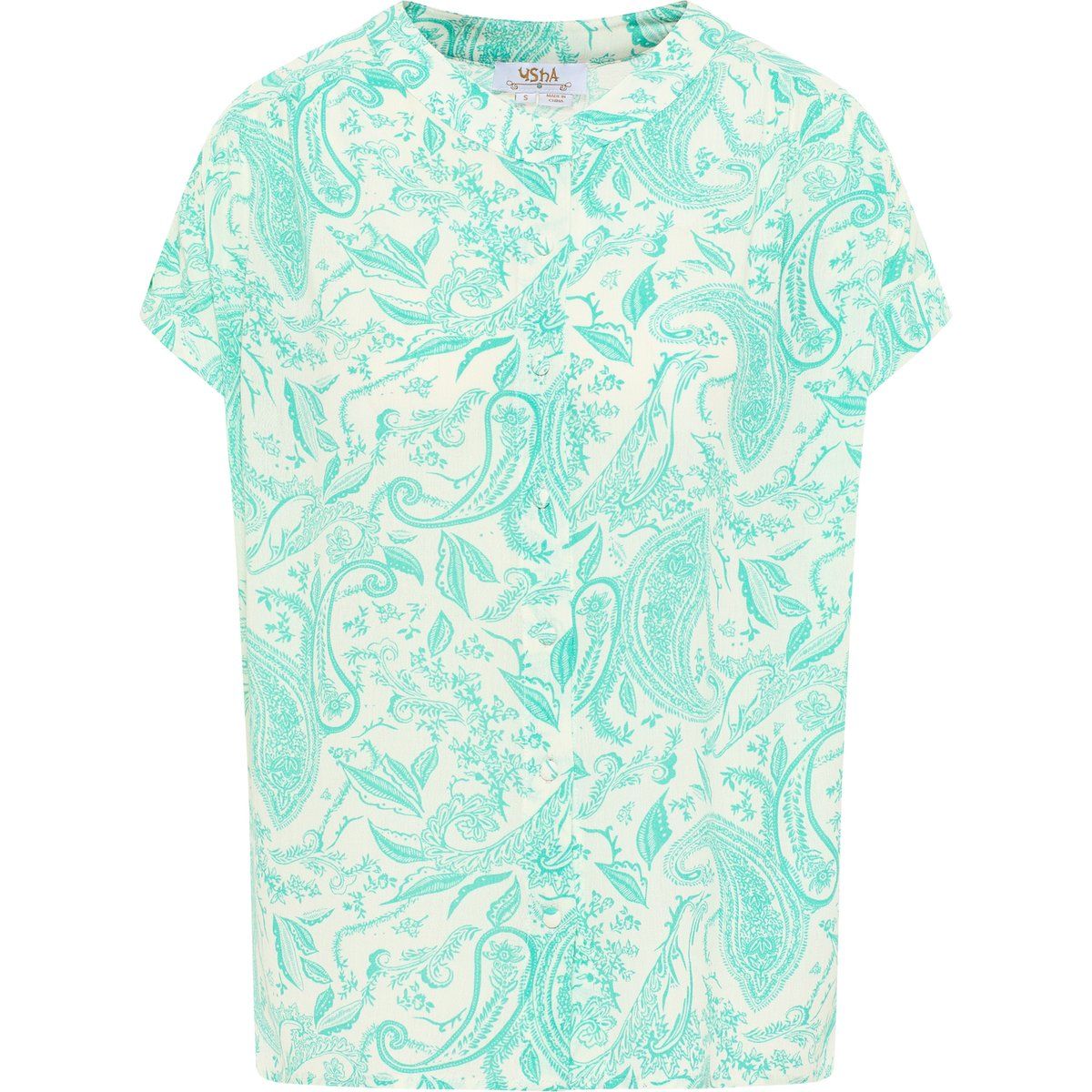 Bluse mit Paisley-Muster