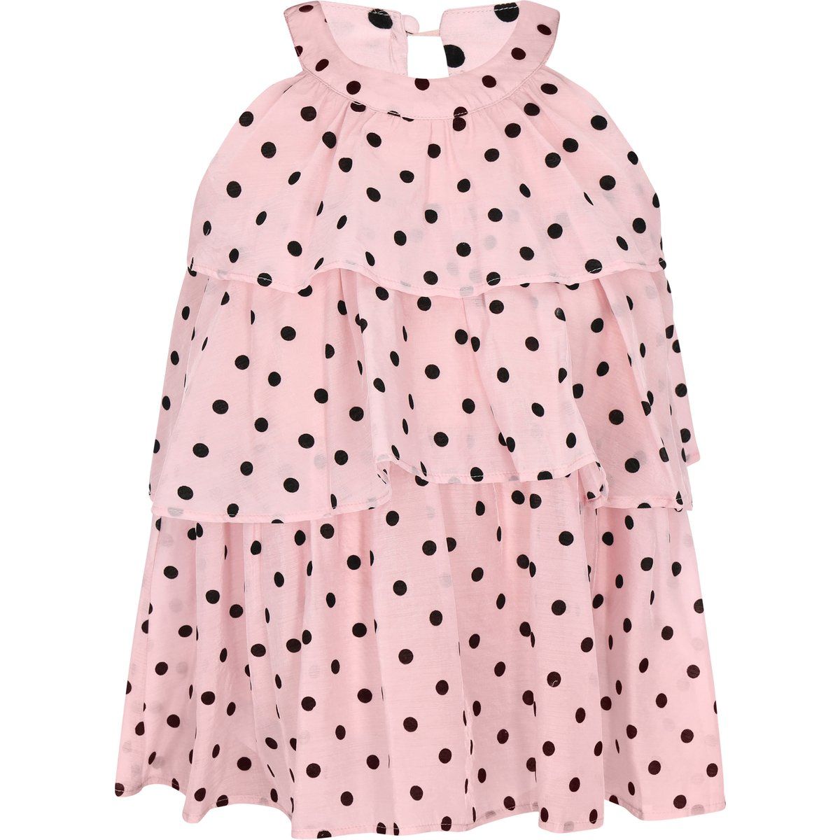 Elegante Stufen-Neckholder-Bluse