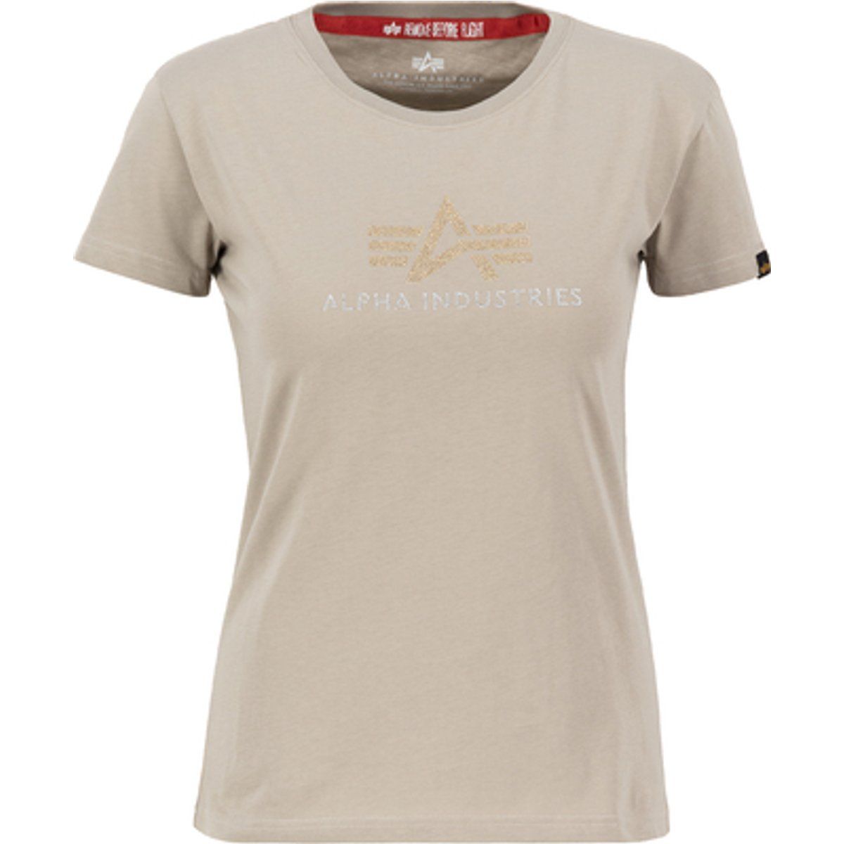 T-Shirt mit Kristall-Logo