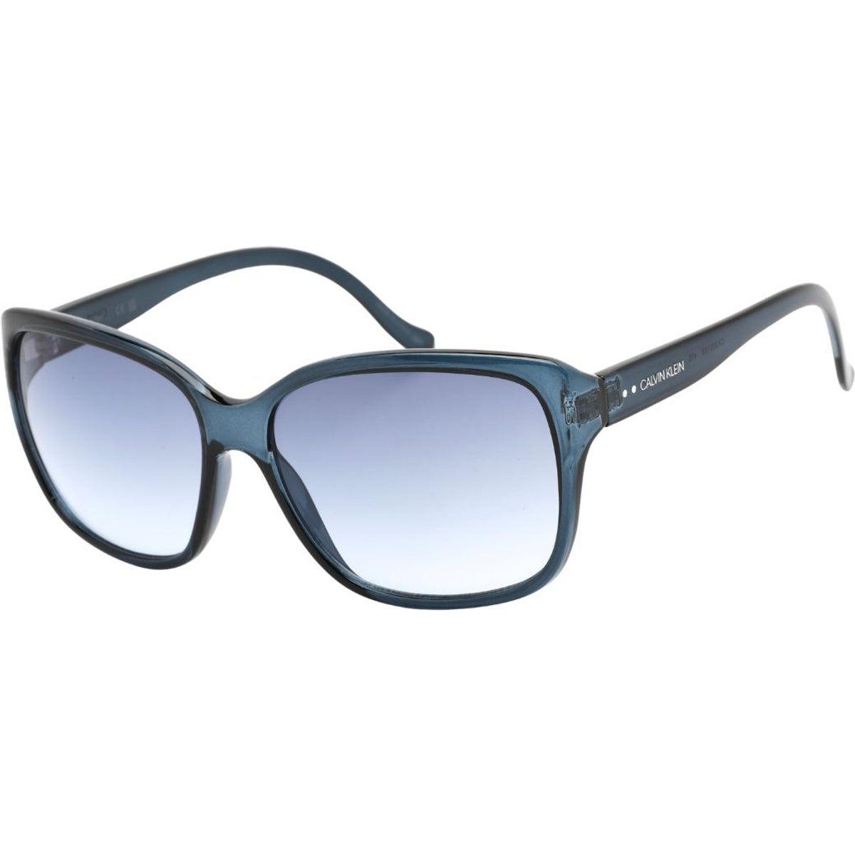 Übergroße Sonnenbrille mit Farbverlauf