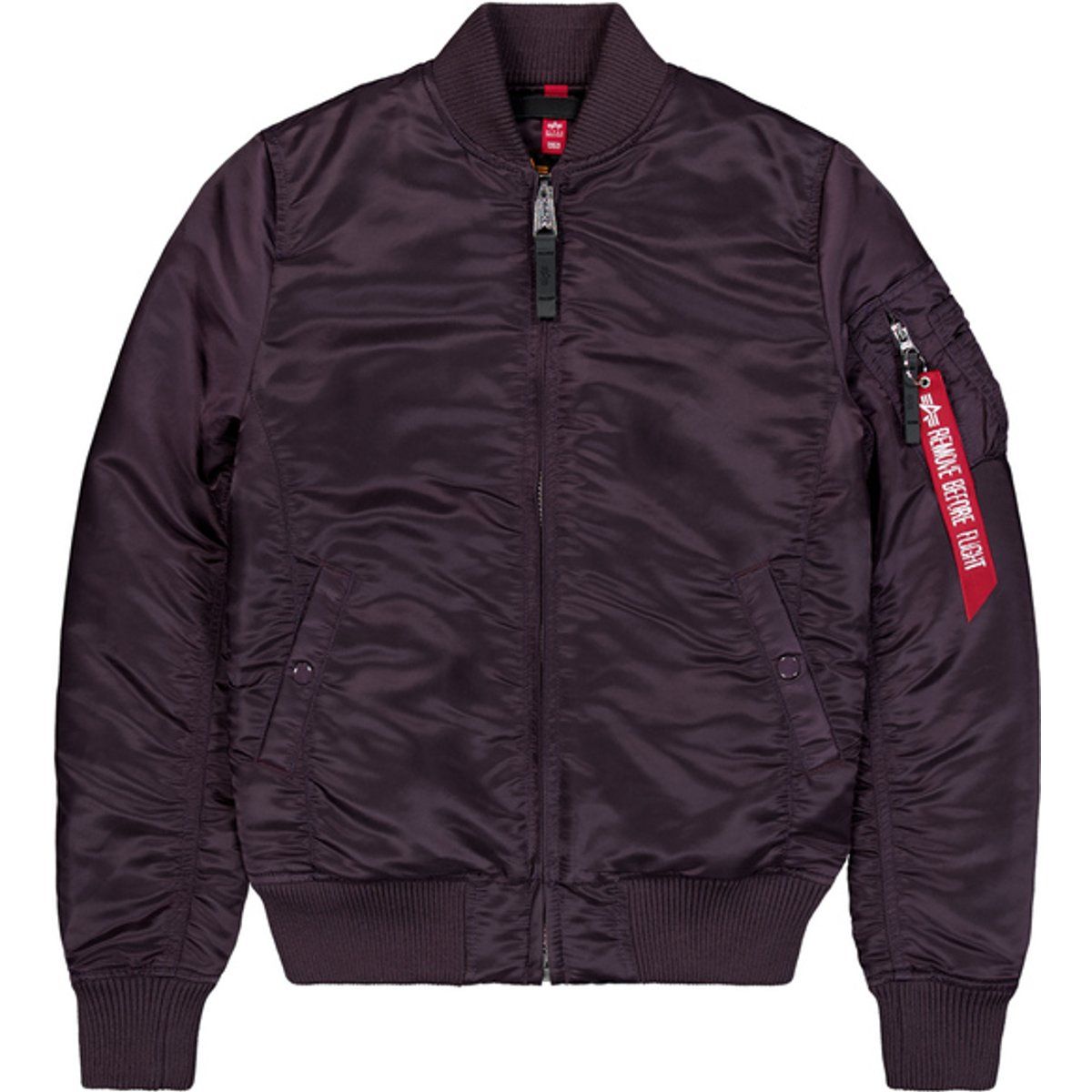 Slim-Fit Bomberjacke aus Flight-Nylon