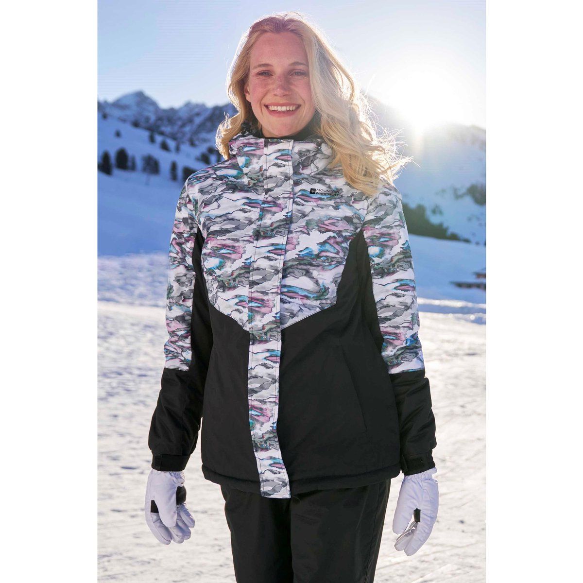 Bedruckte Skijacke Dawn II