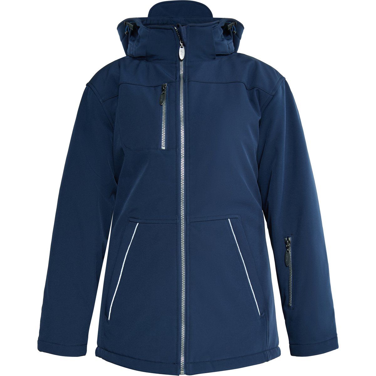 Funktionale Softshelljacke mit Kapuze