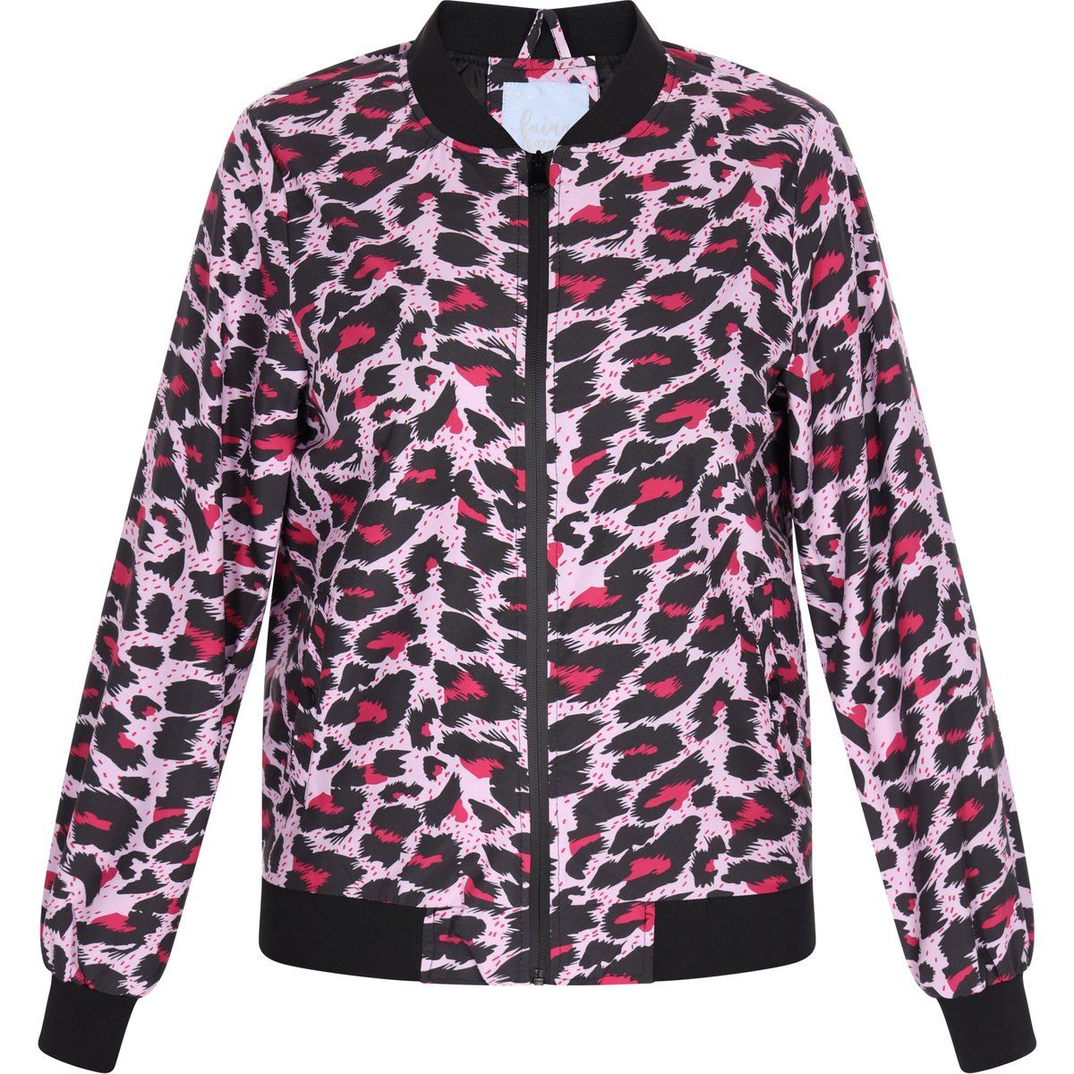 Bomberjacke mit auffälligem Tiermuster