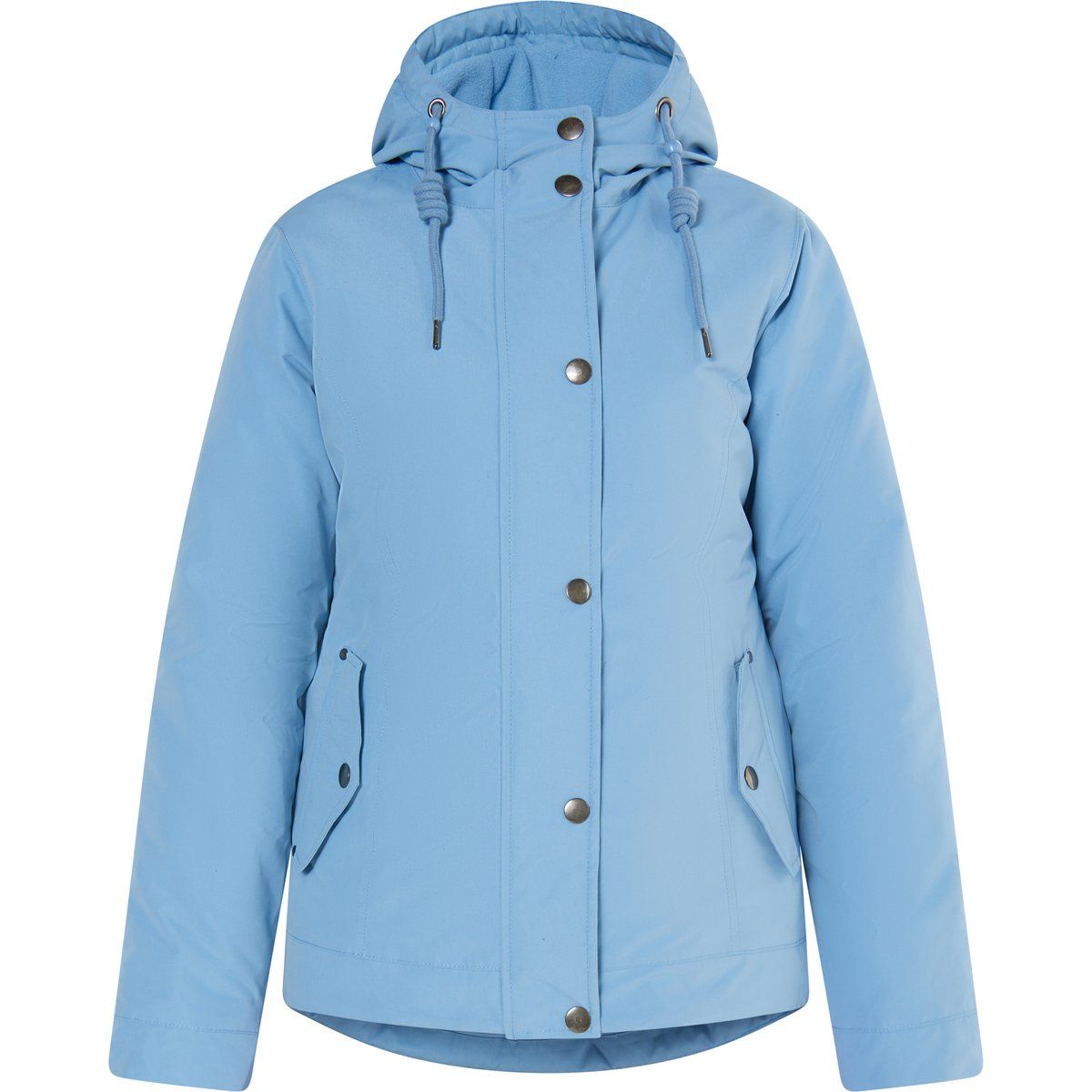 Wattierte Winterjacke mit Kapuze