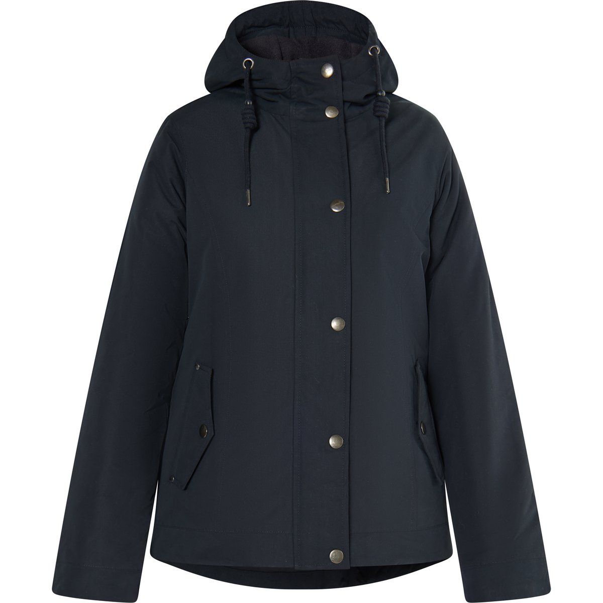 Klassische wattierte Jacke mit Kapuze