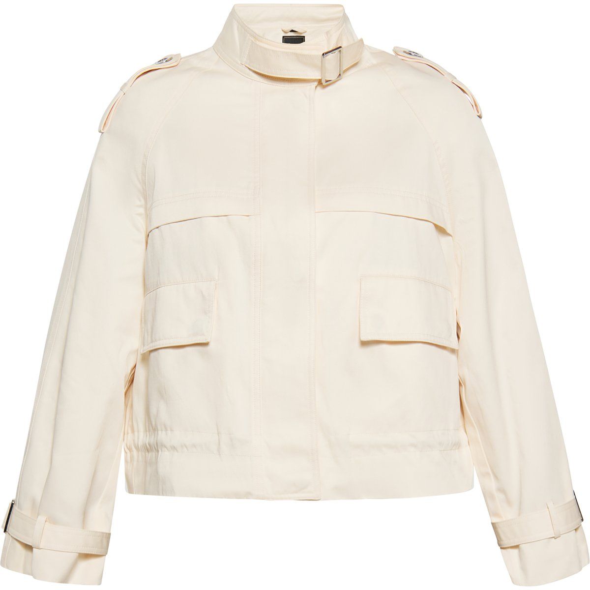 Kurzjacke im Utility-Stil mit Schnalle