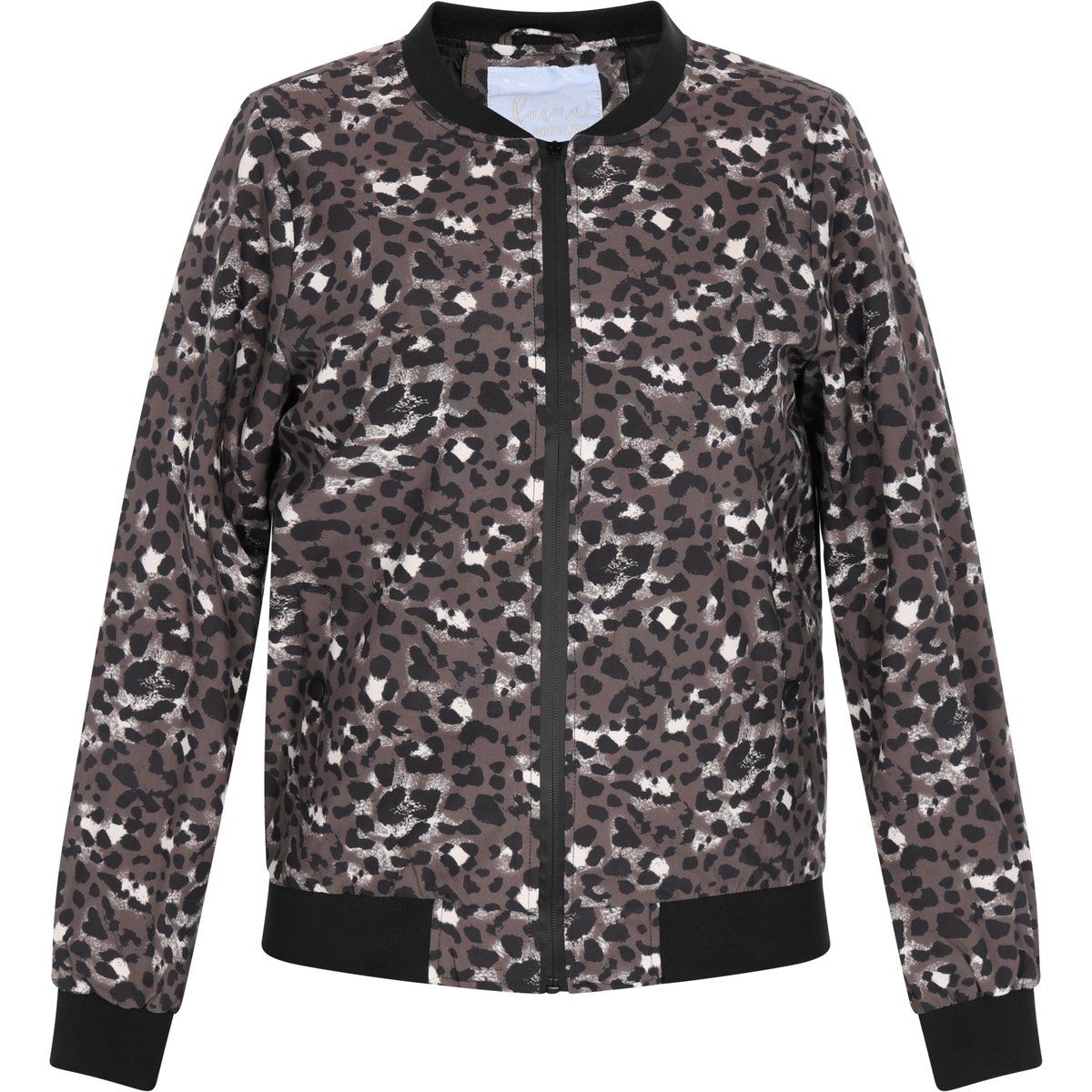 Bomberjacke mit Leopardenmuster