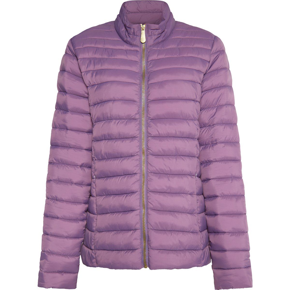 Leichte schimmernde Steppjacke