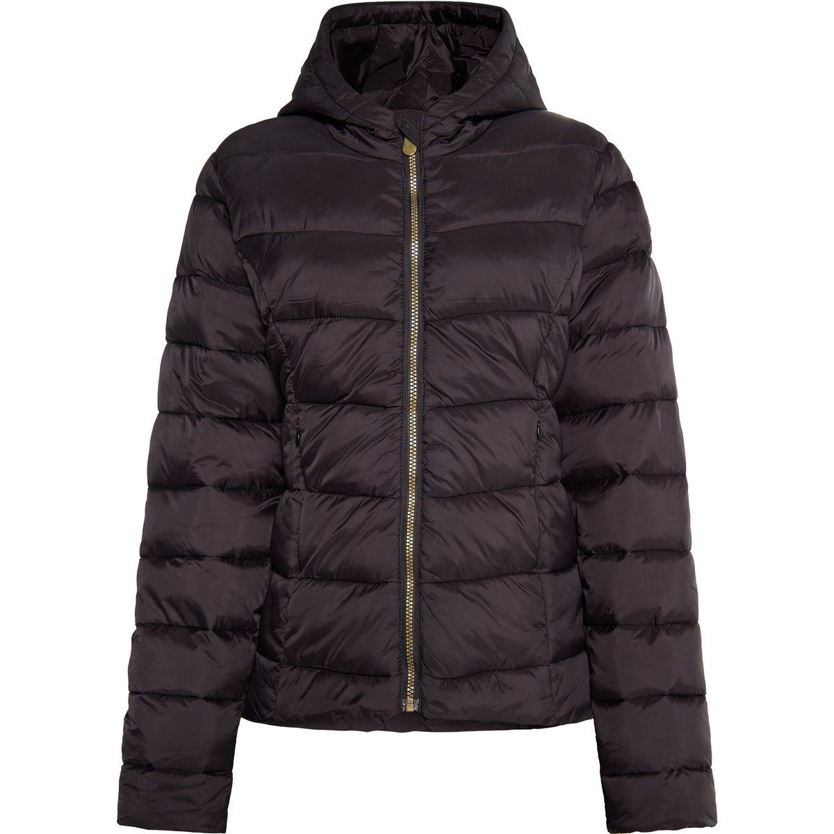 Gesteppte Pufferjacke mit Kapuze