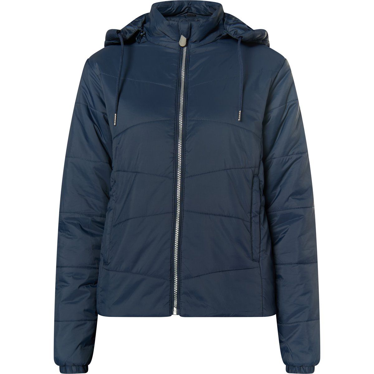 Sportliche leichte Steppjacke mit Kapuze