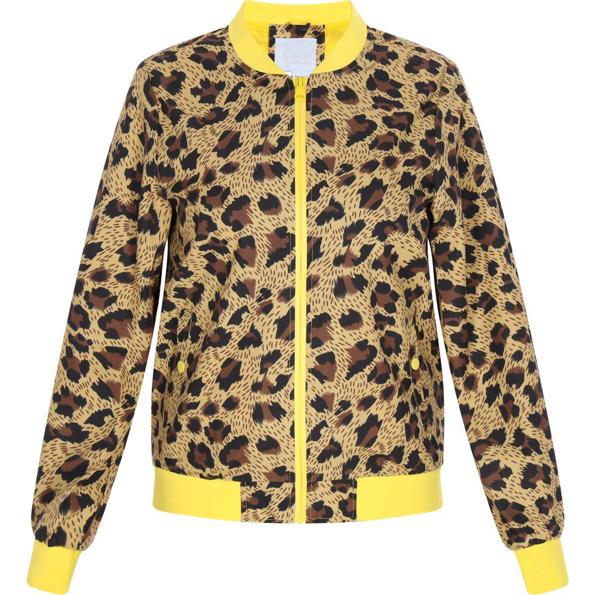 Bomberjacke mit Leopardenmuster