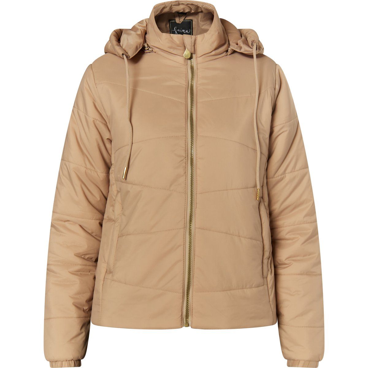 Leichte Steppjacke mit Kapuze
