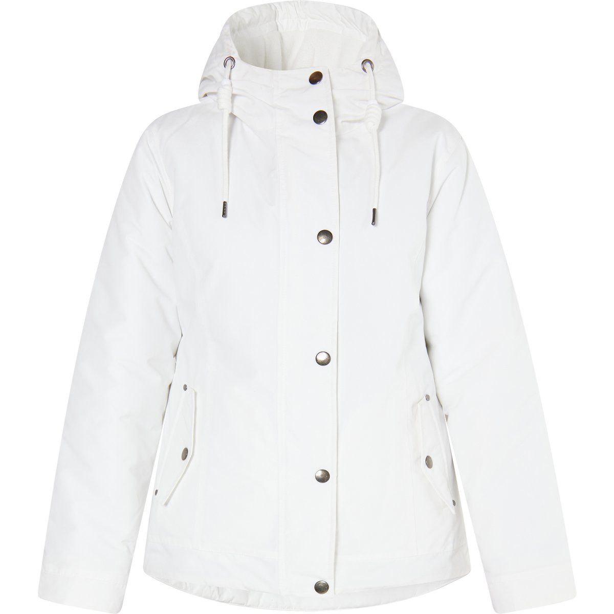 Wattierte Winterjacke mit Kapuze
