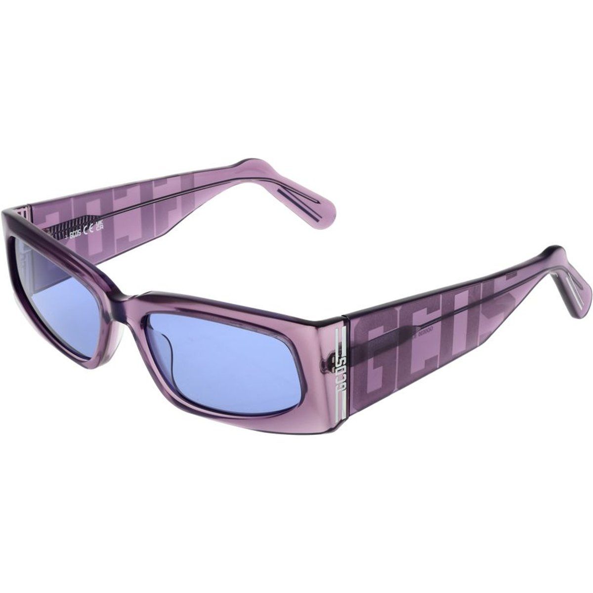 Rechteckige Logo-Sonnenbrille
