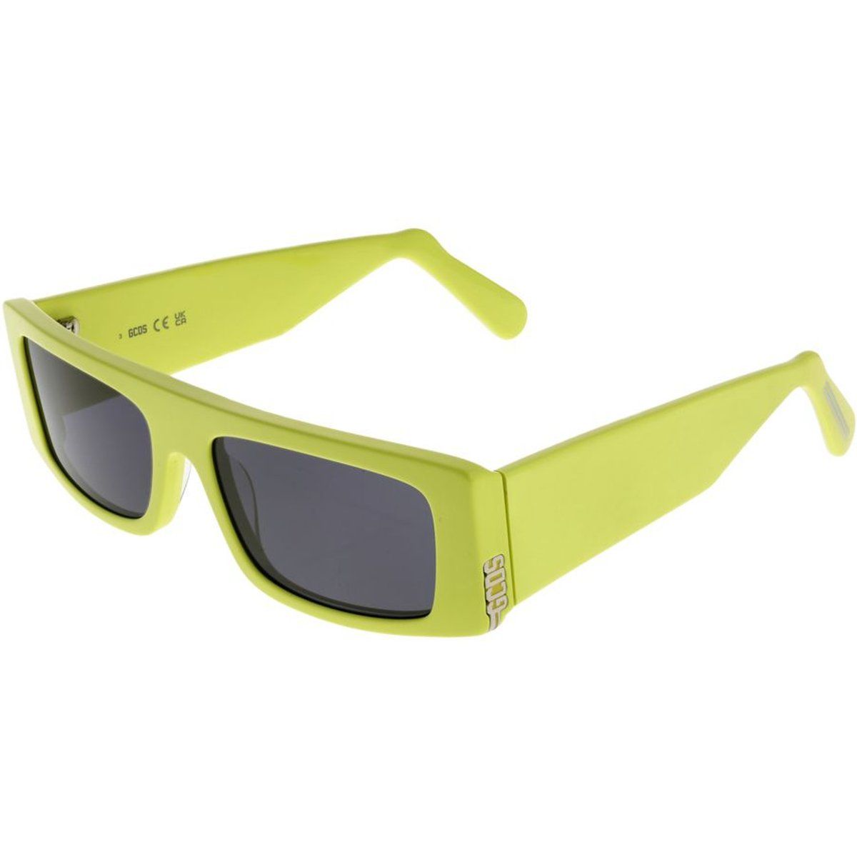 Auffällige Rechteckige Chunky Sonnenbrille