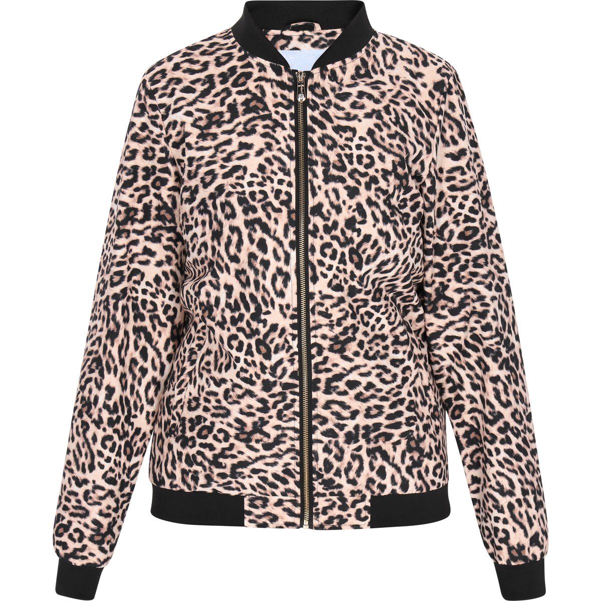 Bomberjacke mit Leopardenmuster