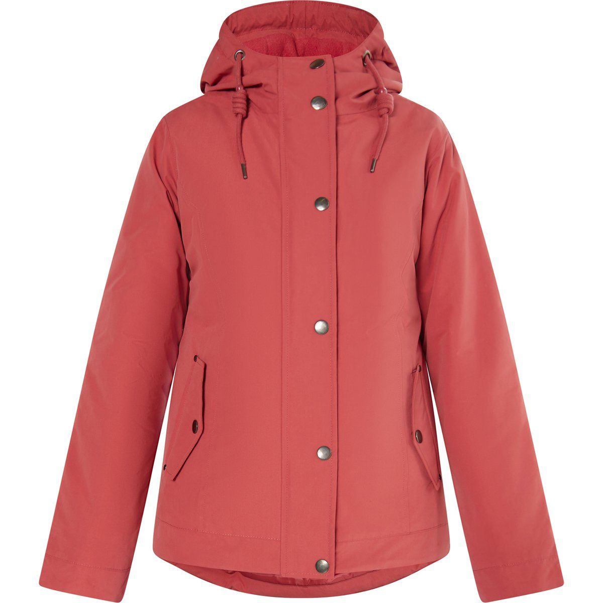 Wattierte Outdoorjacke mit Kapuze