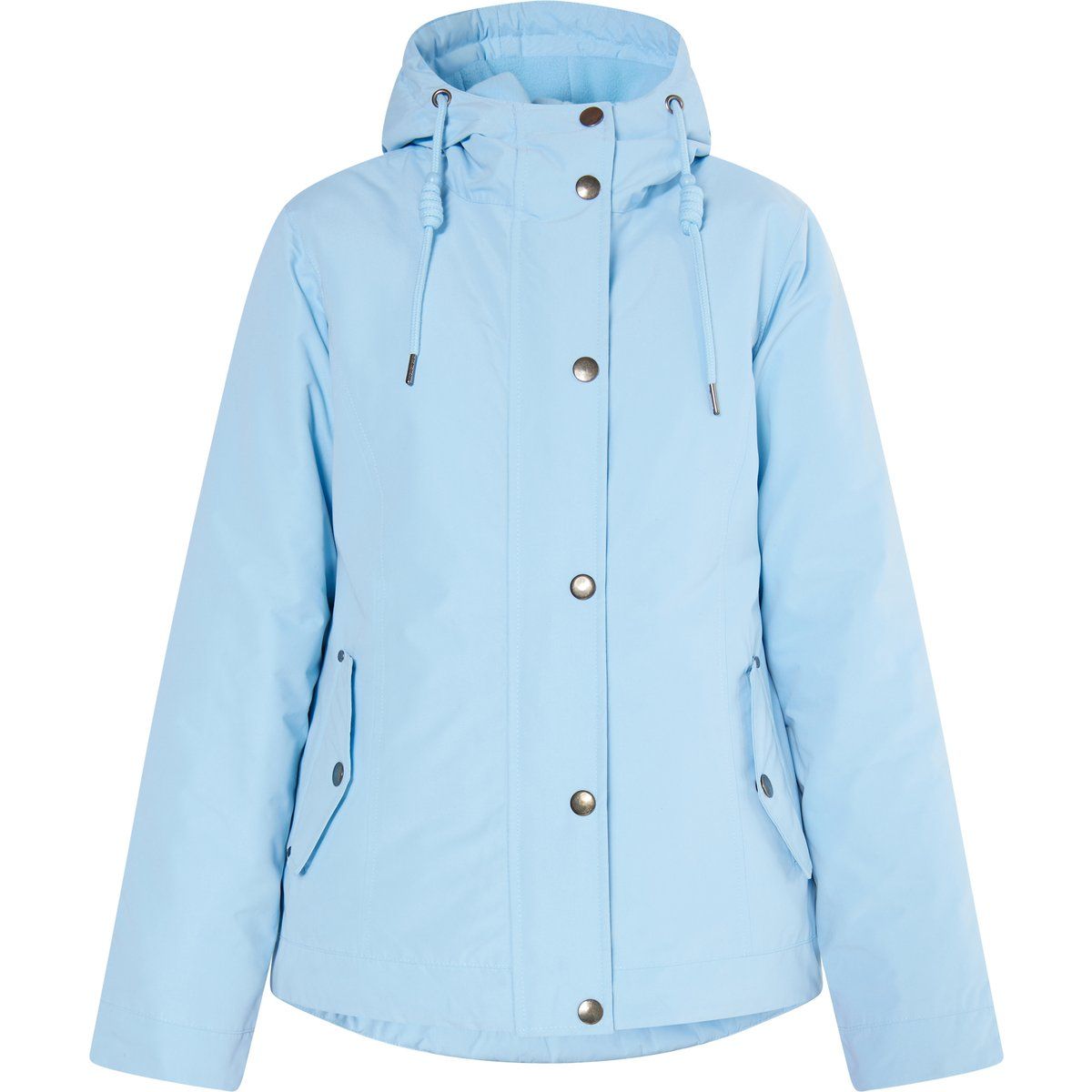 Wattierte Winterjacke mit Kapuze