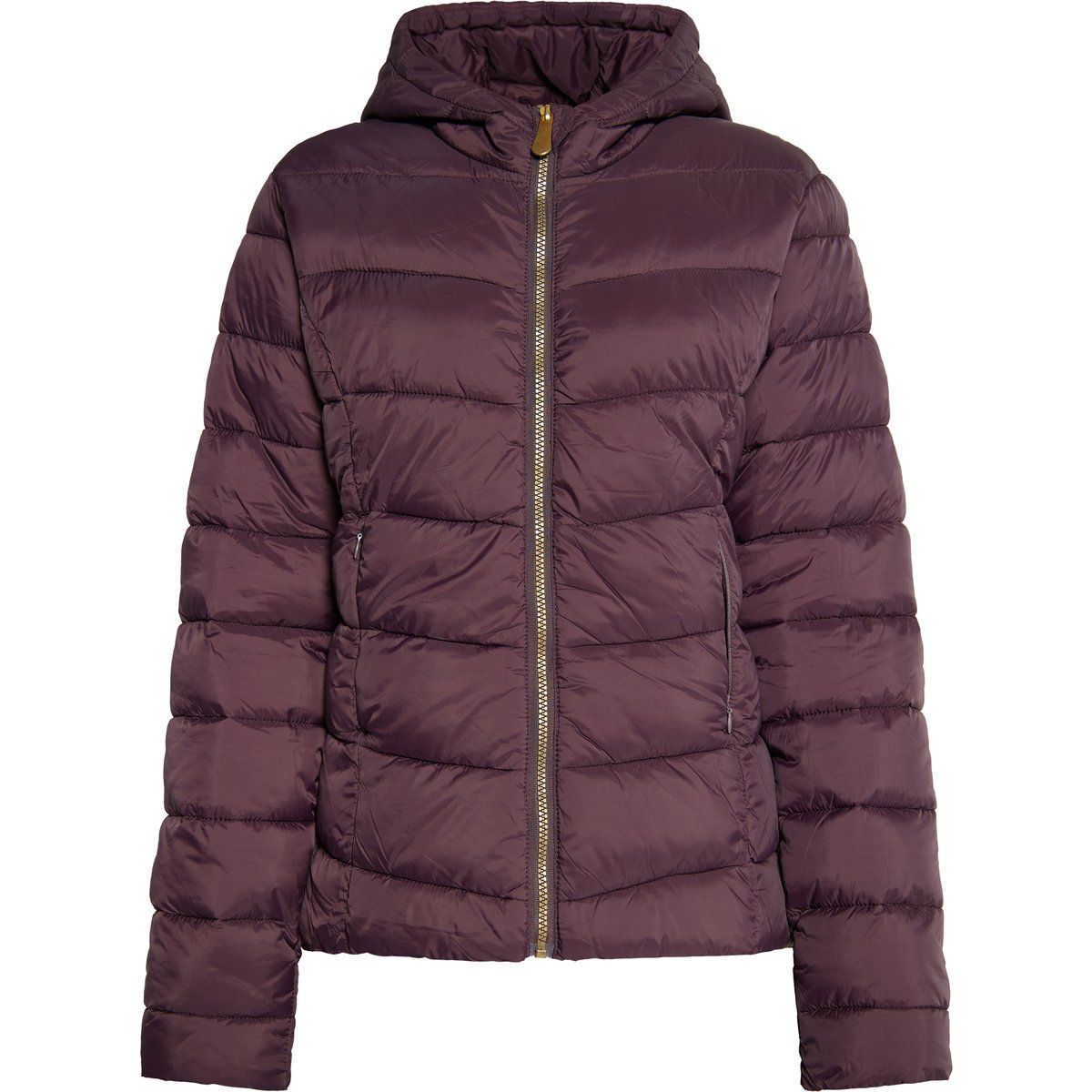Gesteppte Pufferjacke mit Kapuze