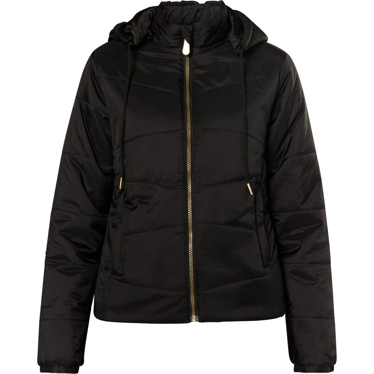 Leichte Steppjacke mit Kapuze