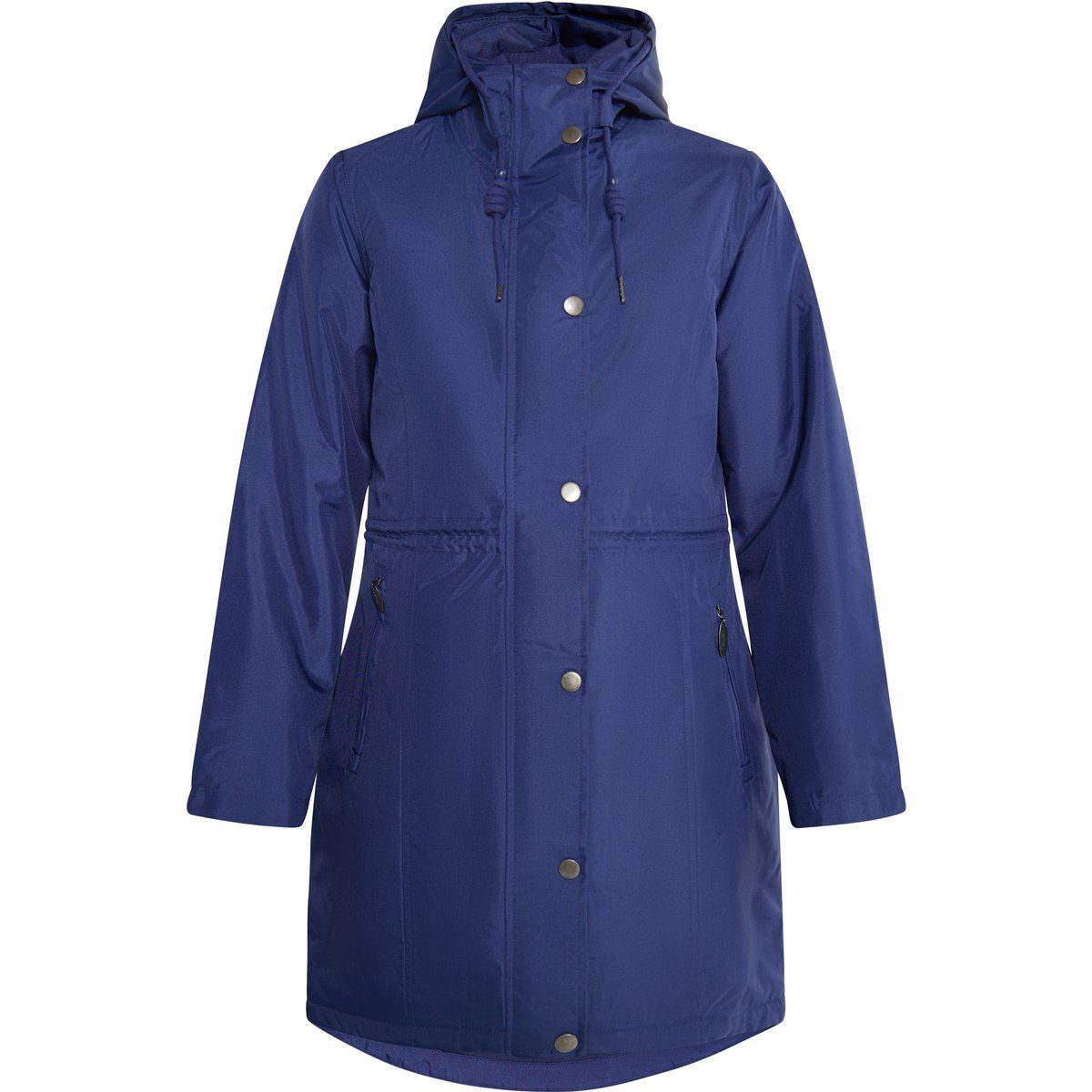 Wattierter wetterfester Parka mit Kapuze