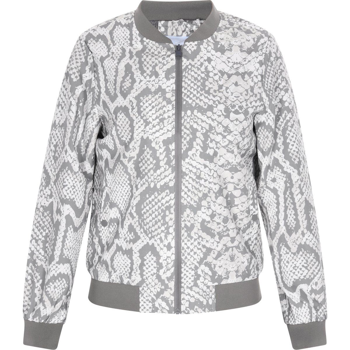 Bomberjacke mit Schlangenmuster