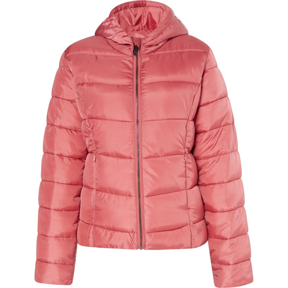 Leichte Wattierte Kapuzenjacke