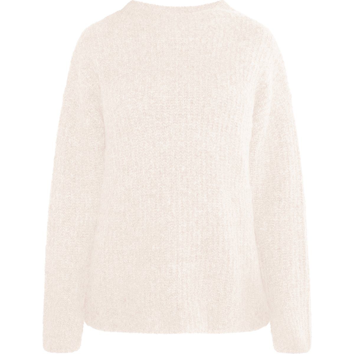 Weicher Oversized Rippstrick-Pullover
