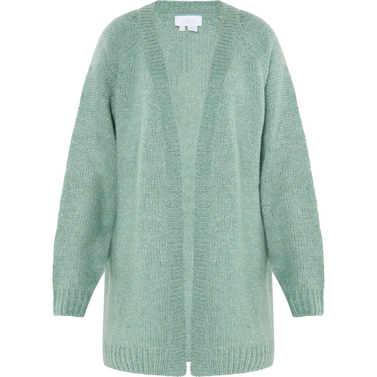 Weicher Longcardigan mit offener Front