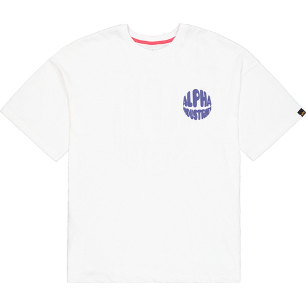 Oversized Baumwoll-T-Shirt mit Grafikprint