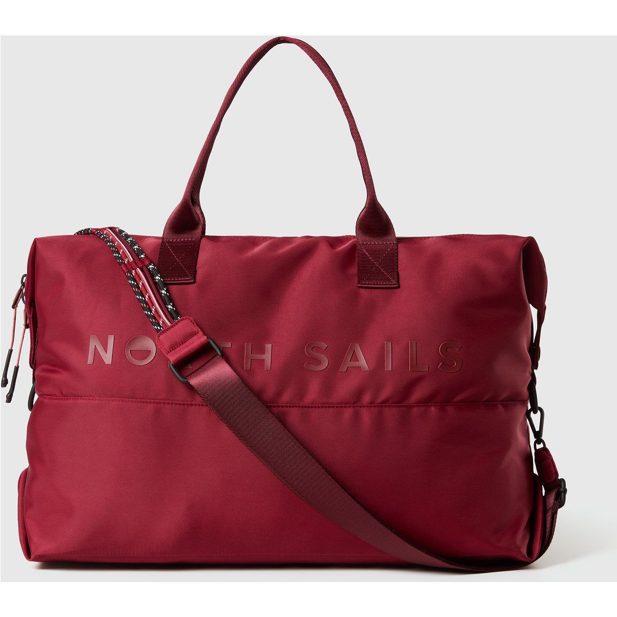 Glänzender Nylon Wochenend-Shopper