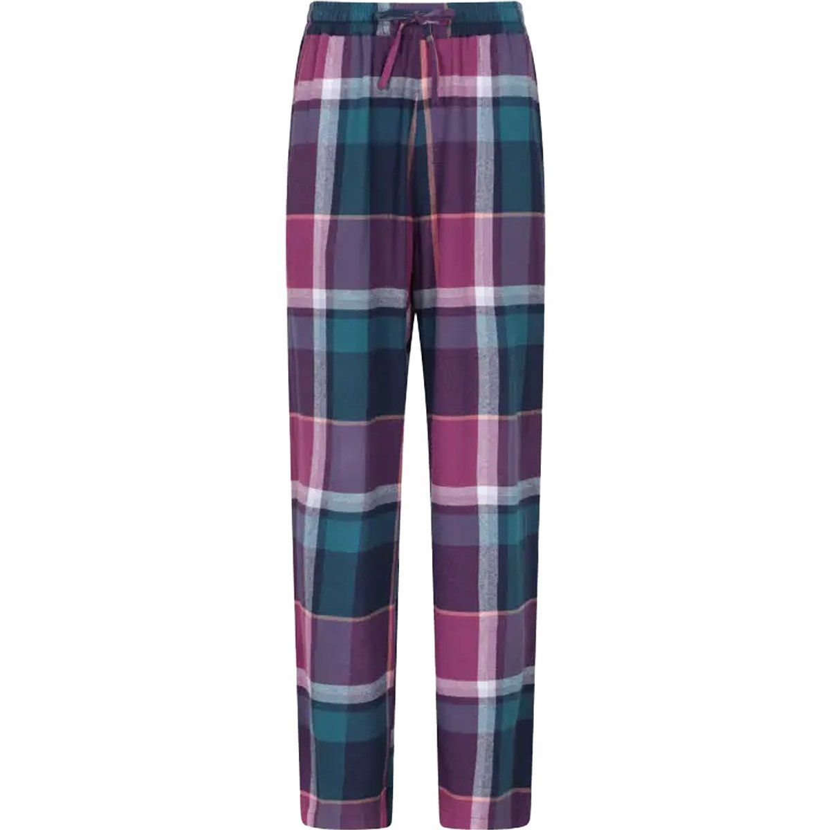 Entspannte Karierte Flanell-Loungehose