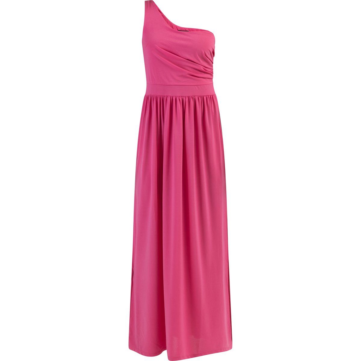 One-Shoulder-Maxikleid mit Schlitz