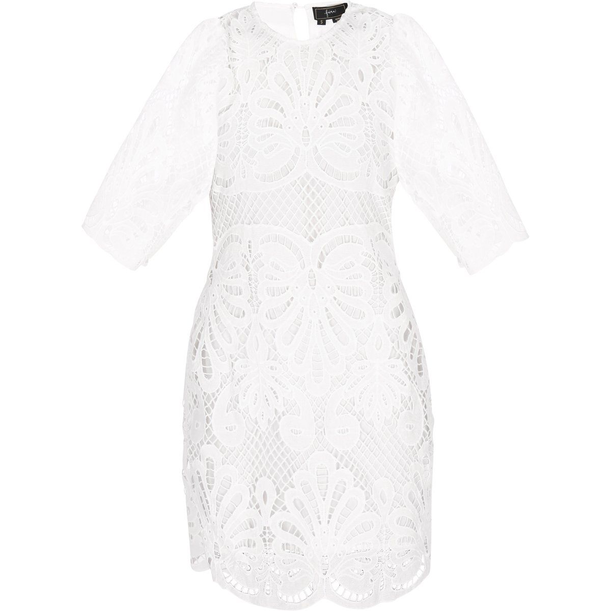 Elegantes Minikleid mit floraler Spitze