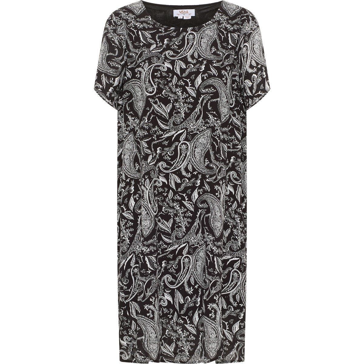 A-Linien Sommerkleid mit Paisleymuster