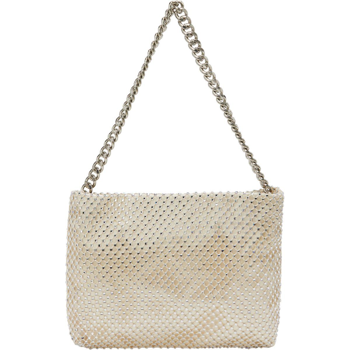 Abendtasche aus Kristall-Mesh