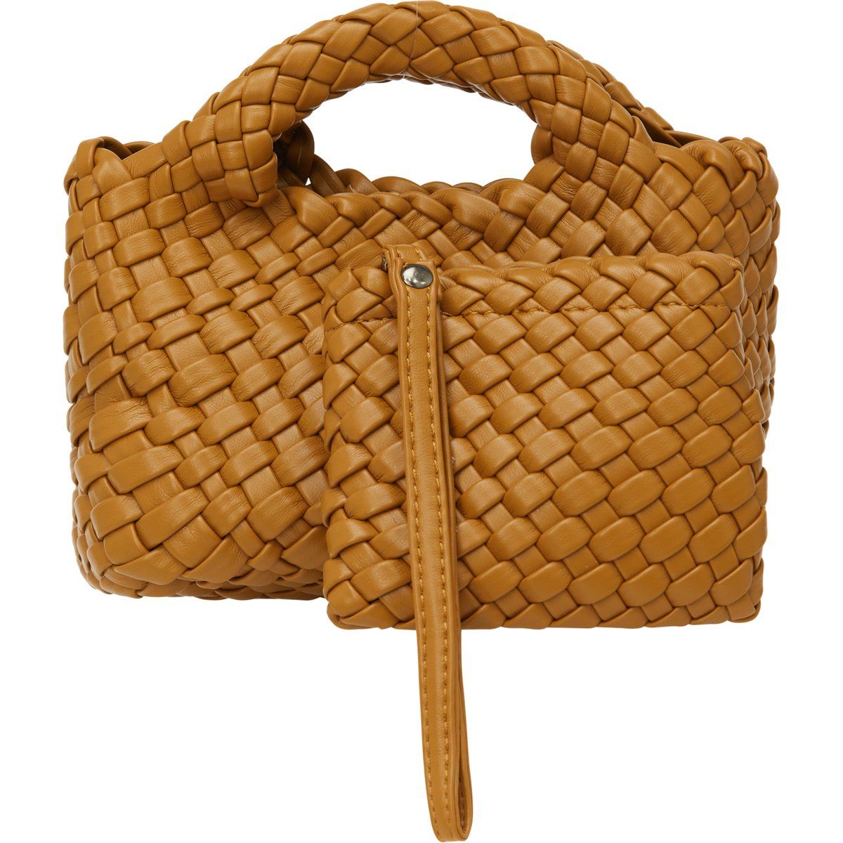 Geflochtenes 2-in-1 Handtaschen Set