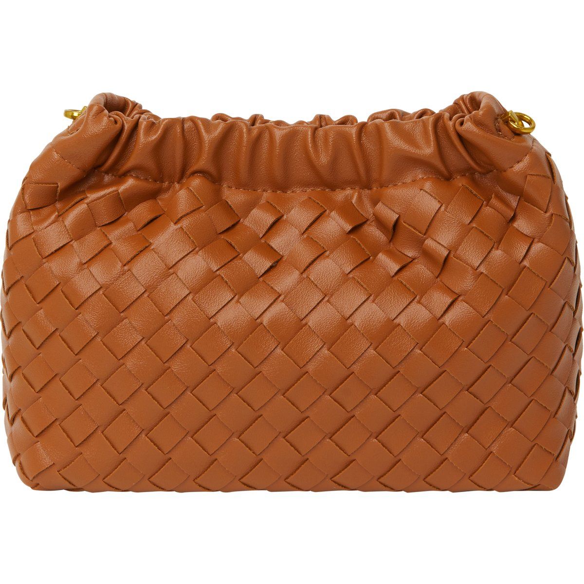 Elegante geflochtene Pouch-Tasche