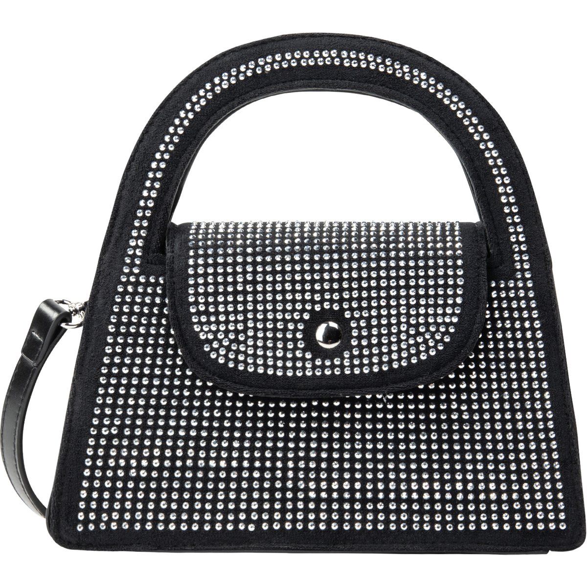 Mini-Henkeltasche mit Strassverzierung
