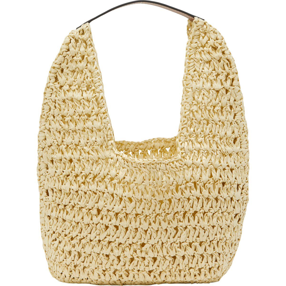Geflochtene Stroh-Hobo-Handtasche