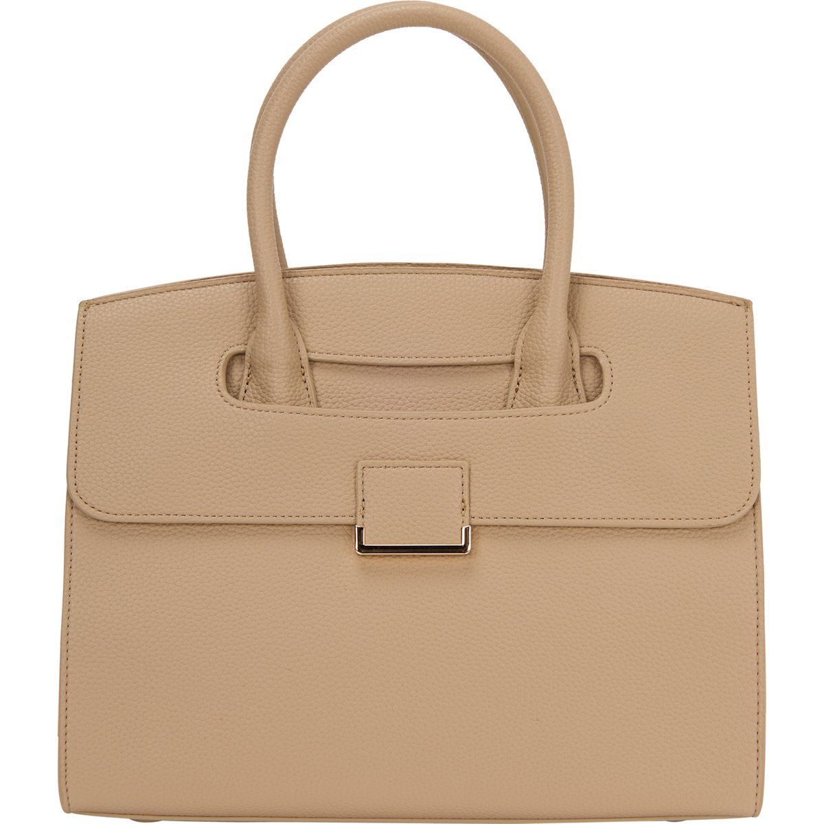 Elegante strukturierte Henkeltasche