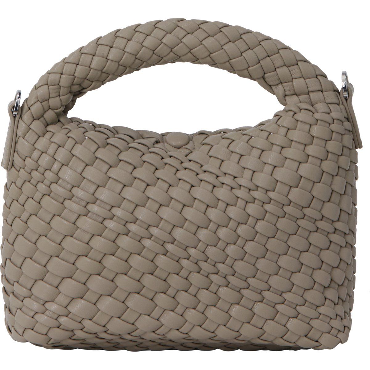 Geflochtene Handtasche mit Trageriemen